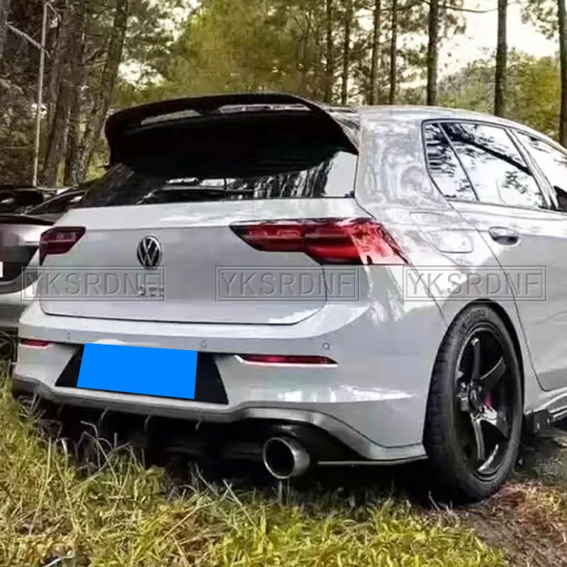 Alerón trasero de ABS para Volkswagen Golf 8 MK8