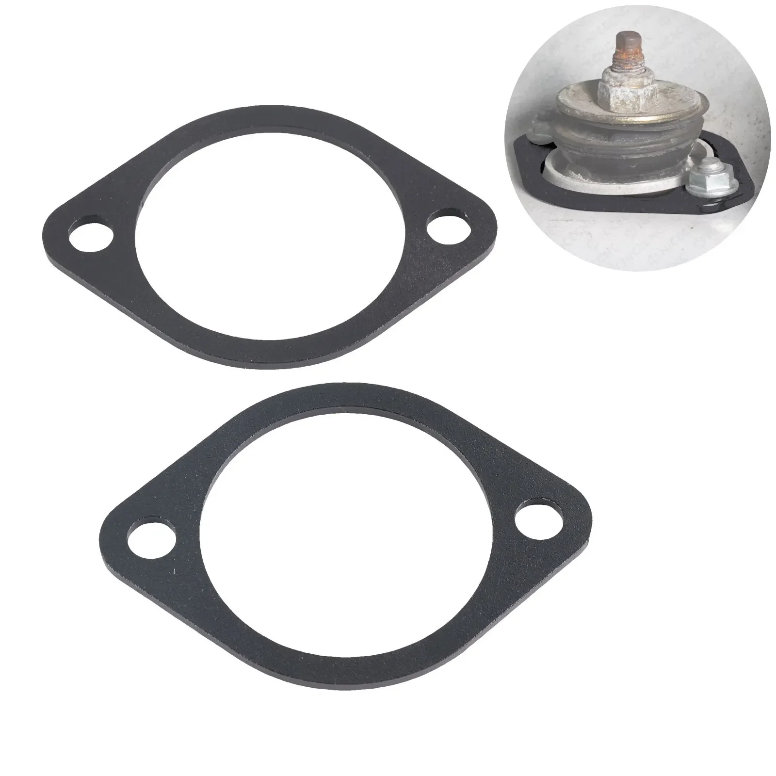 Placas de refuerzo de amortiguador trasero para BMW