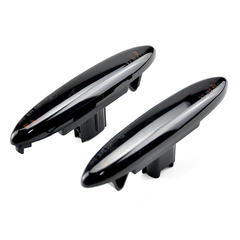 Vista frontal del intermitente LED