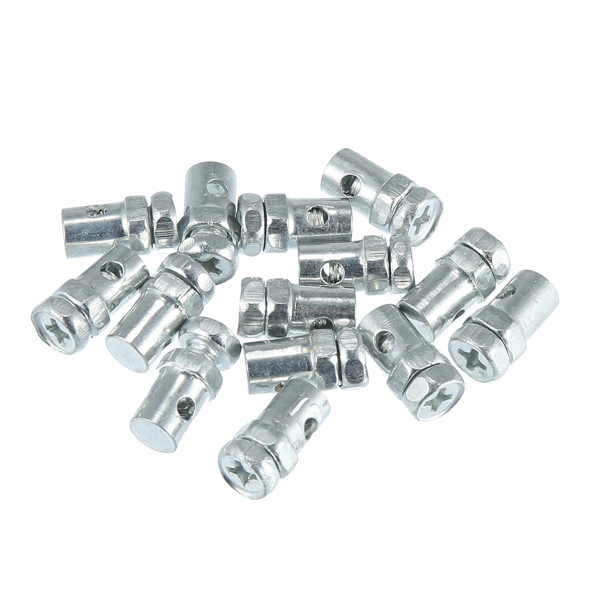 Kit de 14 tornillos metálicos para freno de moto