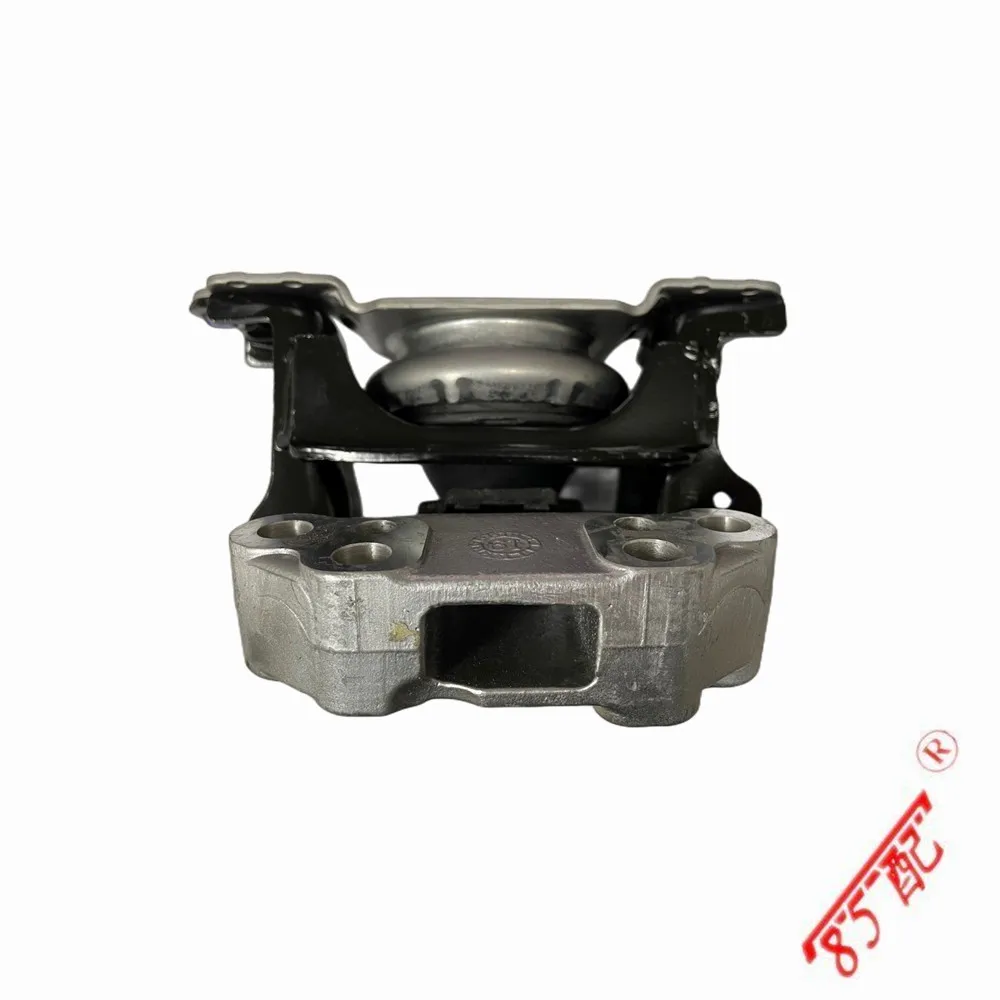 Vista frontal del soporte de motor con antivibratorios