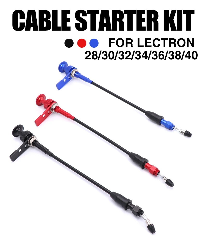 Kit de cable de estrangulador remoto ZS Racing CNC Lectron