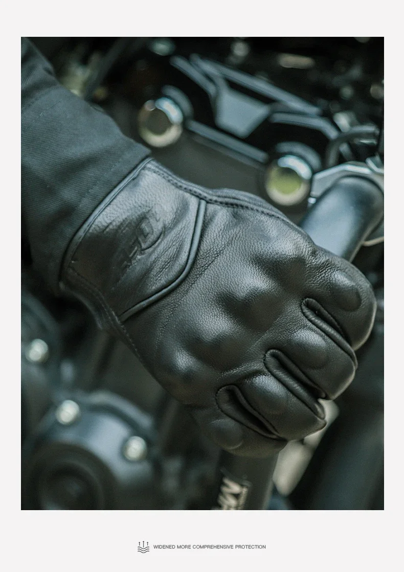 Guantes en uso superior