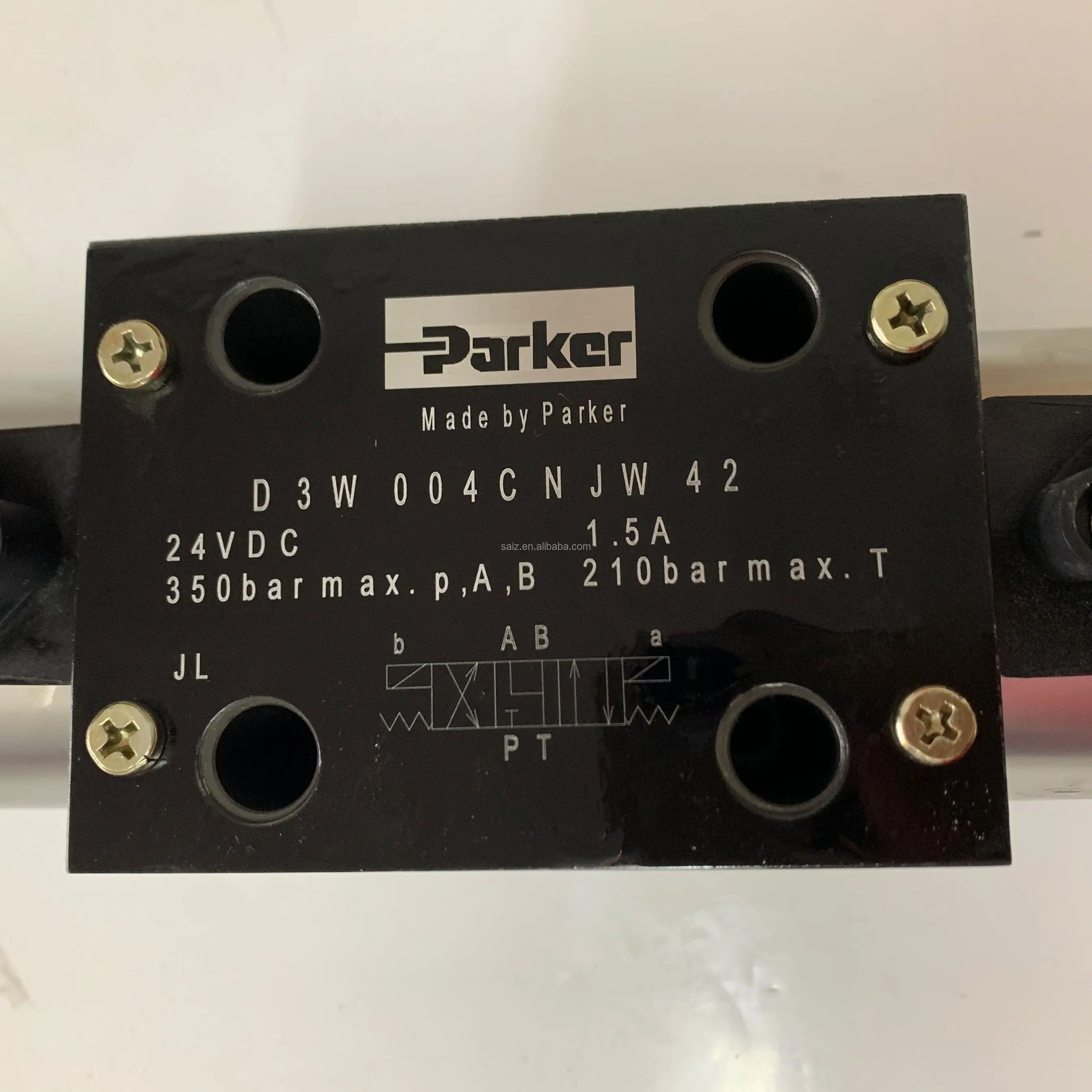 Válvula solenoide hidráulica de alta presión