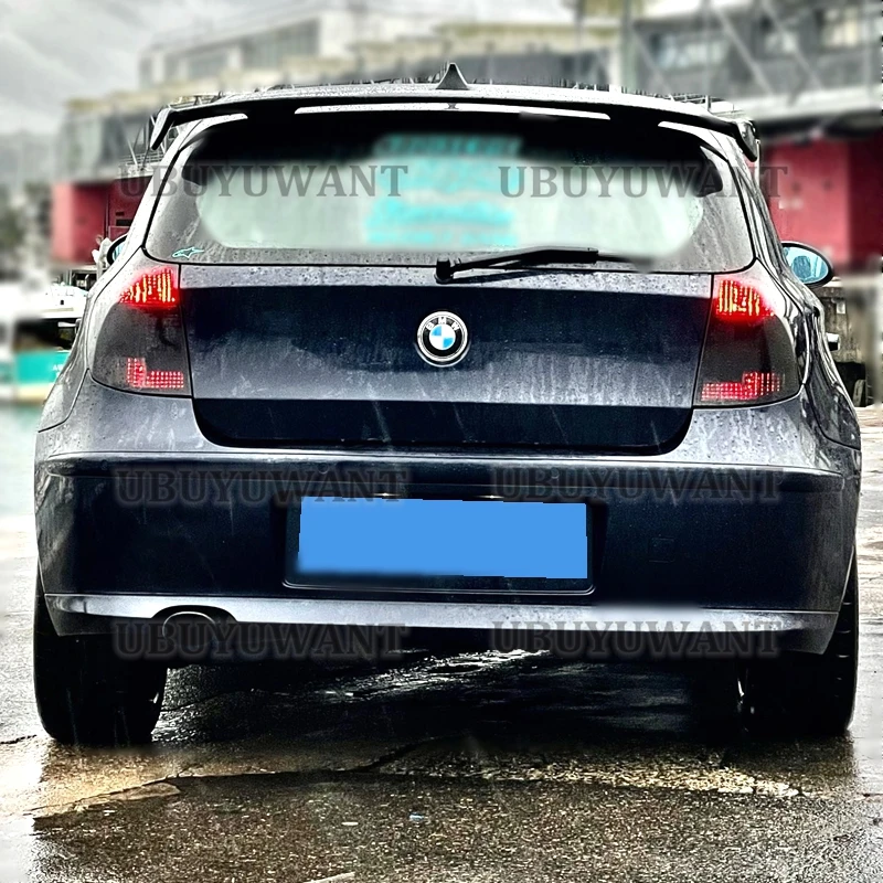 Alerón de techo ABS aspecto carbono para BMW Serie 1