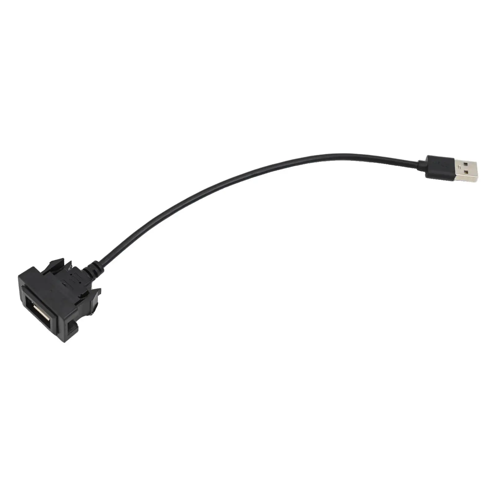 Vista frontal del passthrough USB
