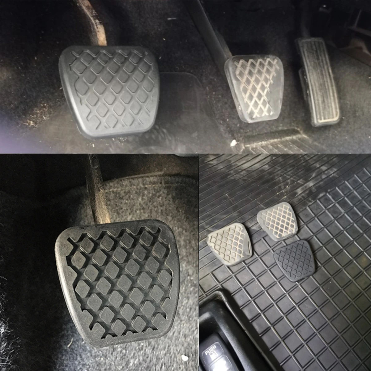 Funda de pedal de embrague en vista frontal
