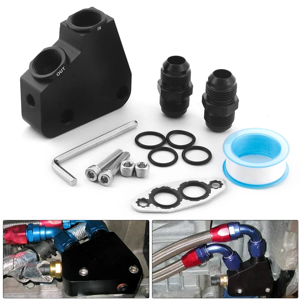 Instalación del adaptador en motor LS