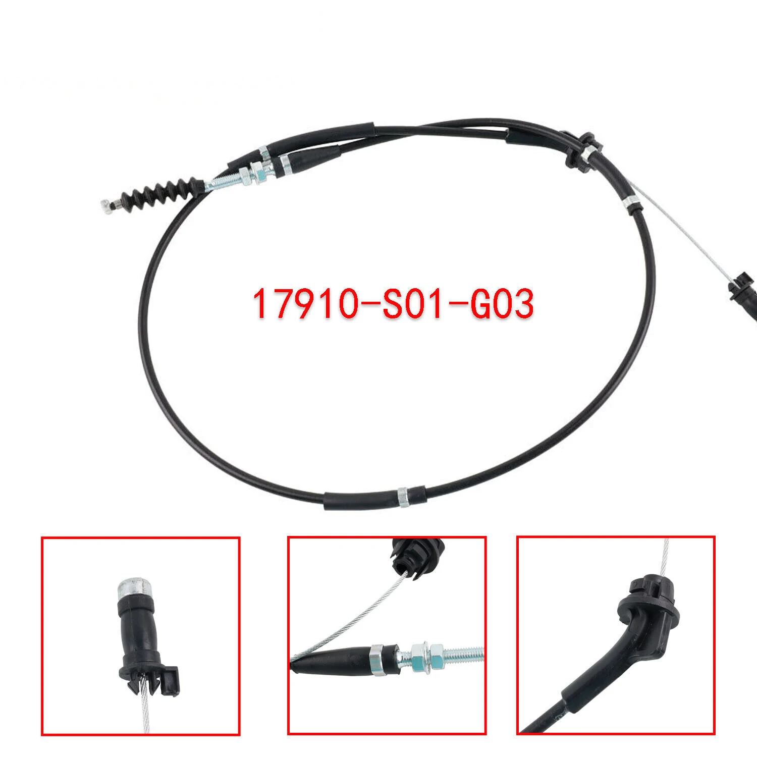 Conectores y terminales del cable de acelerador