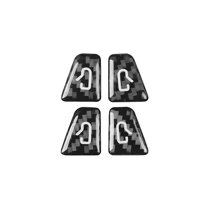 Set de interruptores de puerta en fibra de carbono para Tesla