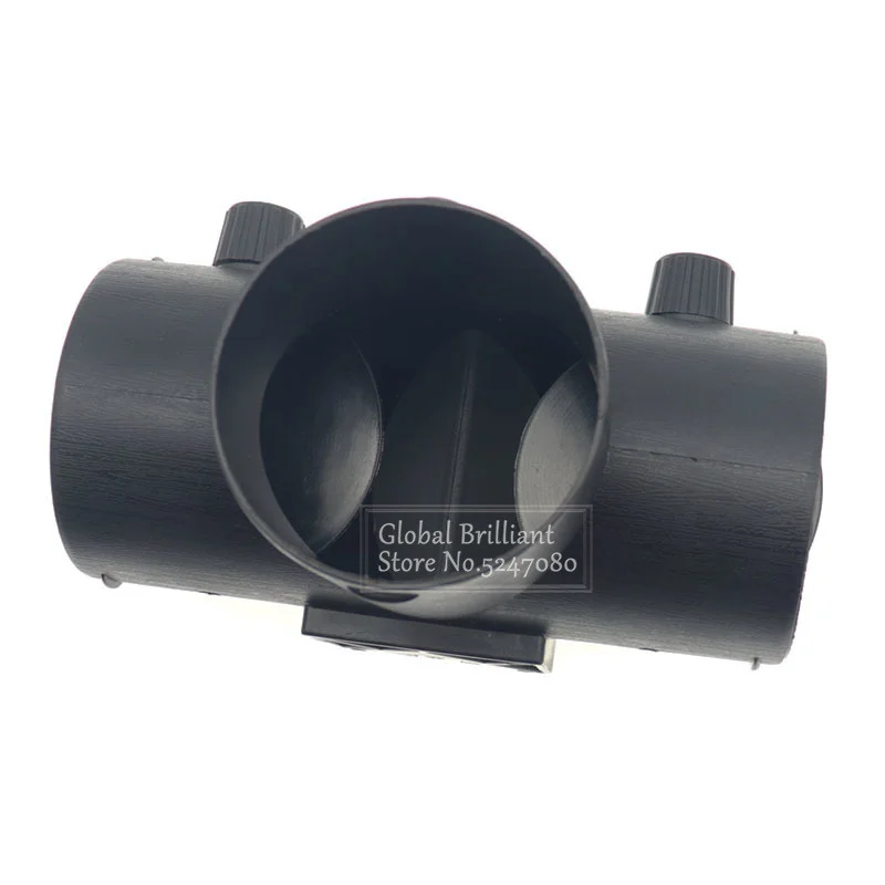 Conector pieza Y T con válvulas