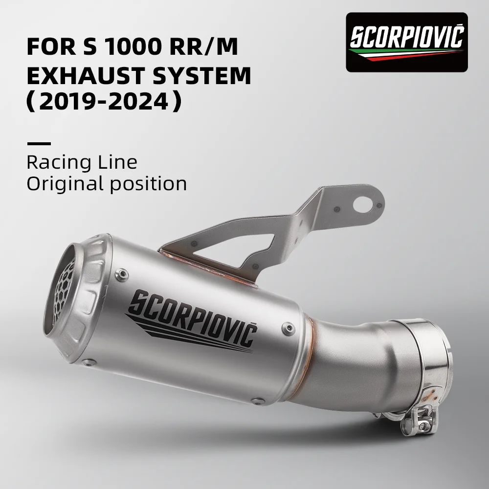 Escape Slip On SCORPIOVIC en BMW S1000RR