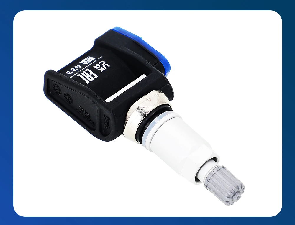 Sensor TPMS instalado en rueda