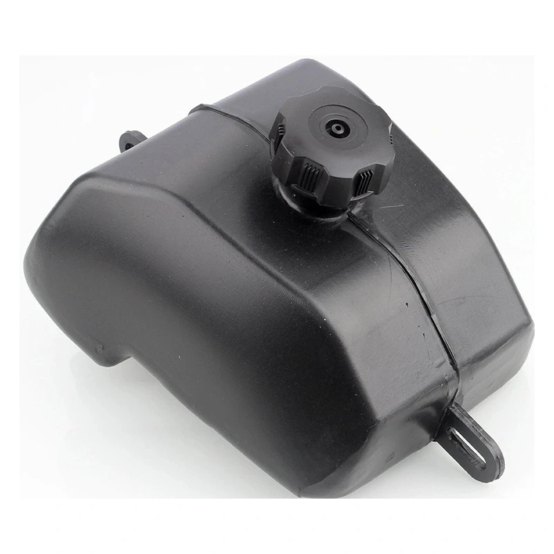 Tanque de combustible negro 2L instalado