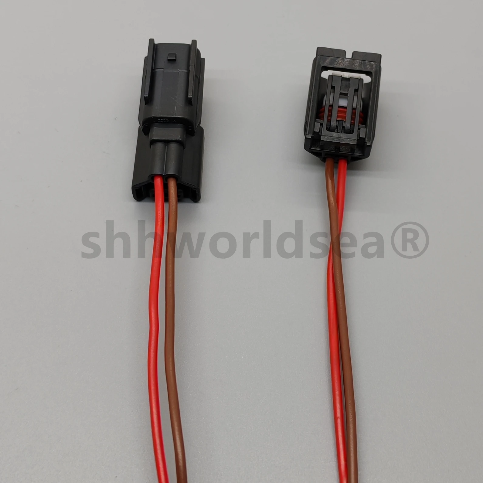 Conector en uso