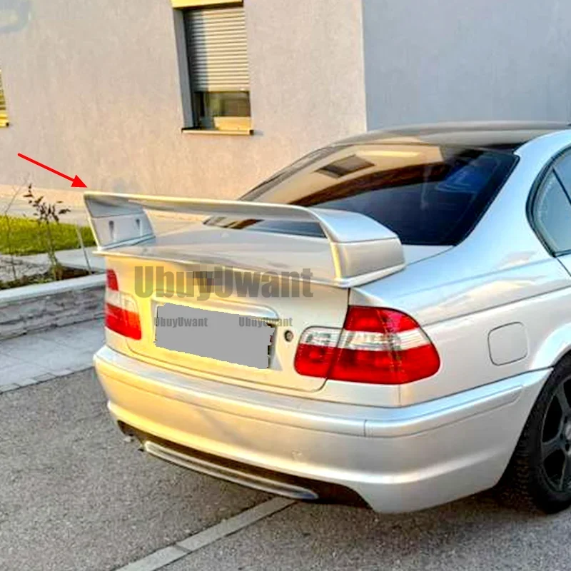 Alerón BMW E46 - detalle de acabado