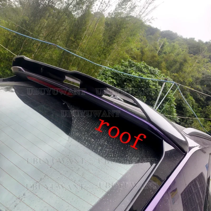 Extensión de ala trasera en fibra de carbono para Audi RS Q8