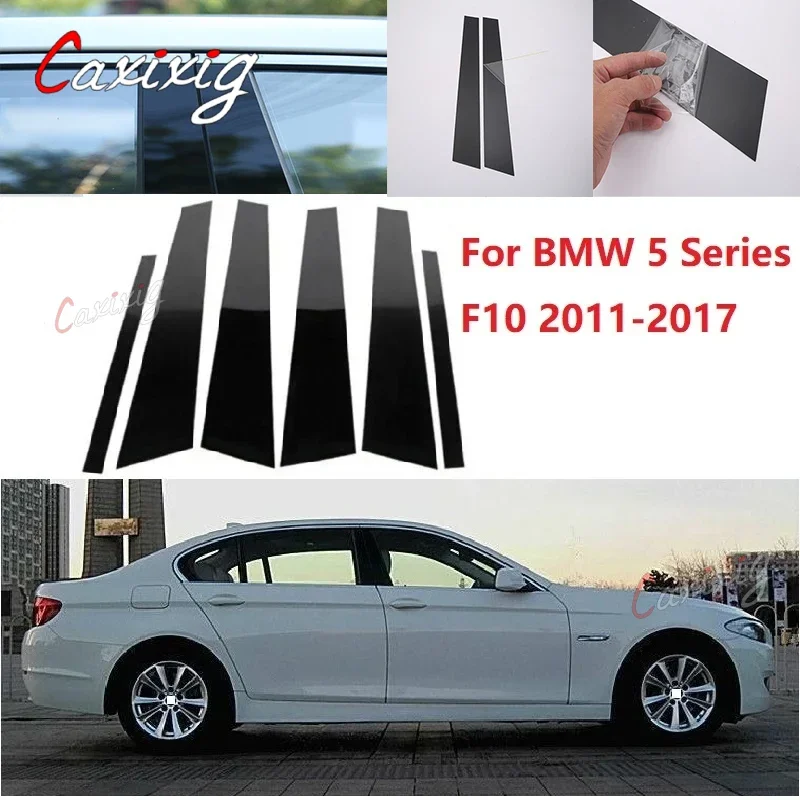 Postes de pilar cromados instalados en BMW F10