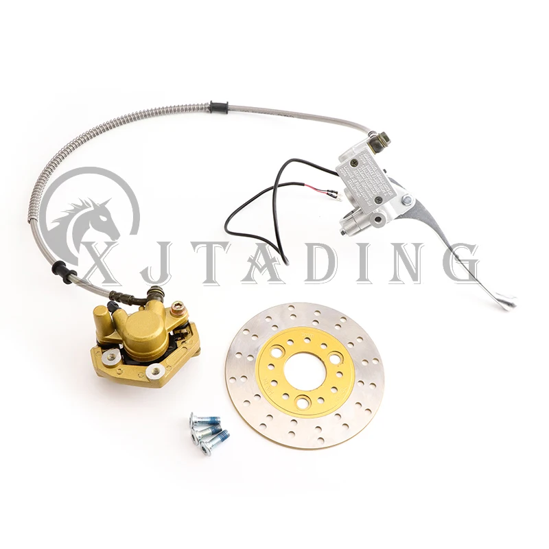 Conjunto de freno visto frontal