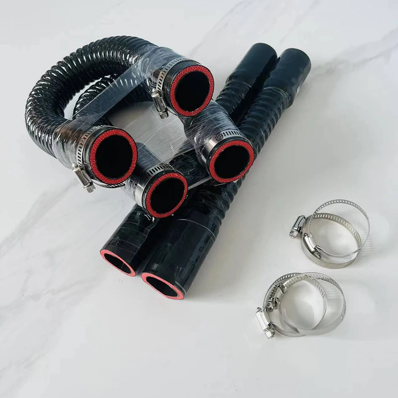 Tubo flexible silicona en taller