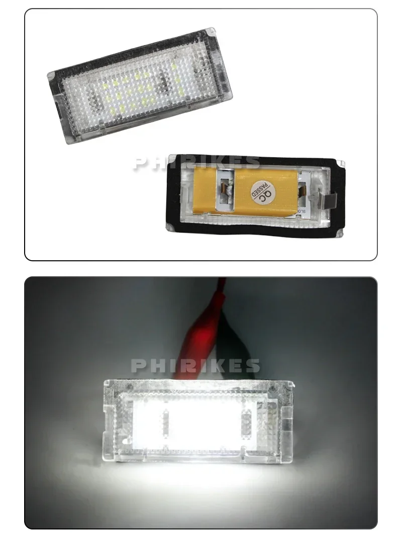BMW E46 con luces LED instaladas