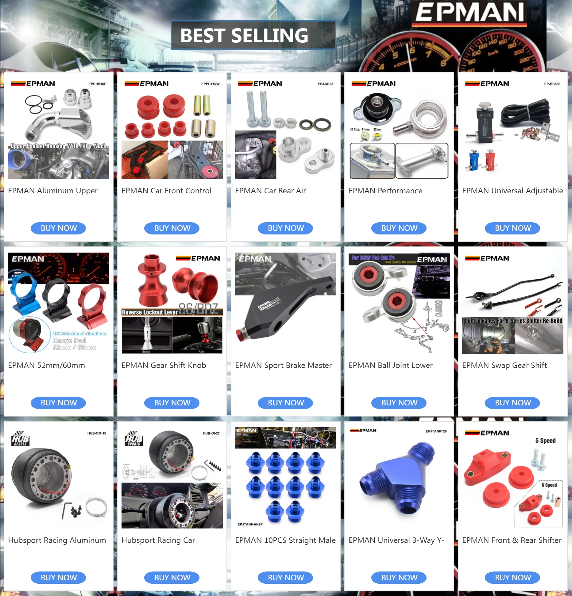 Adaptador EPMAN JDM estilo boss