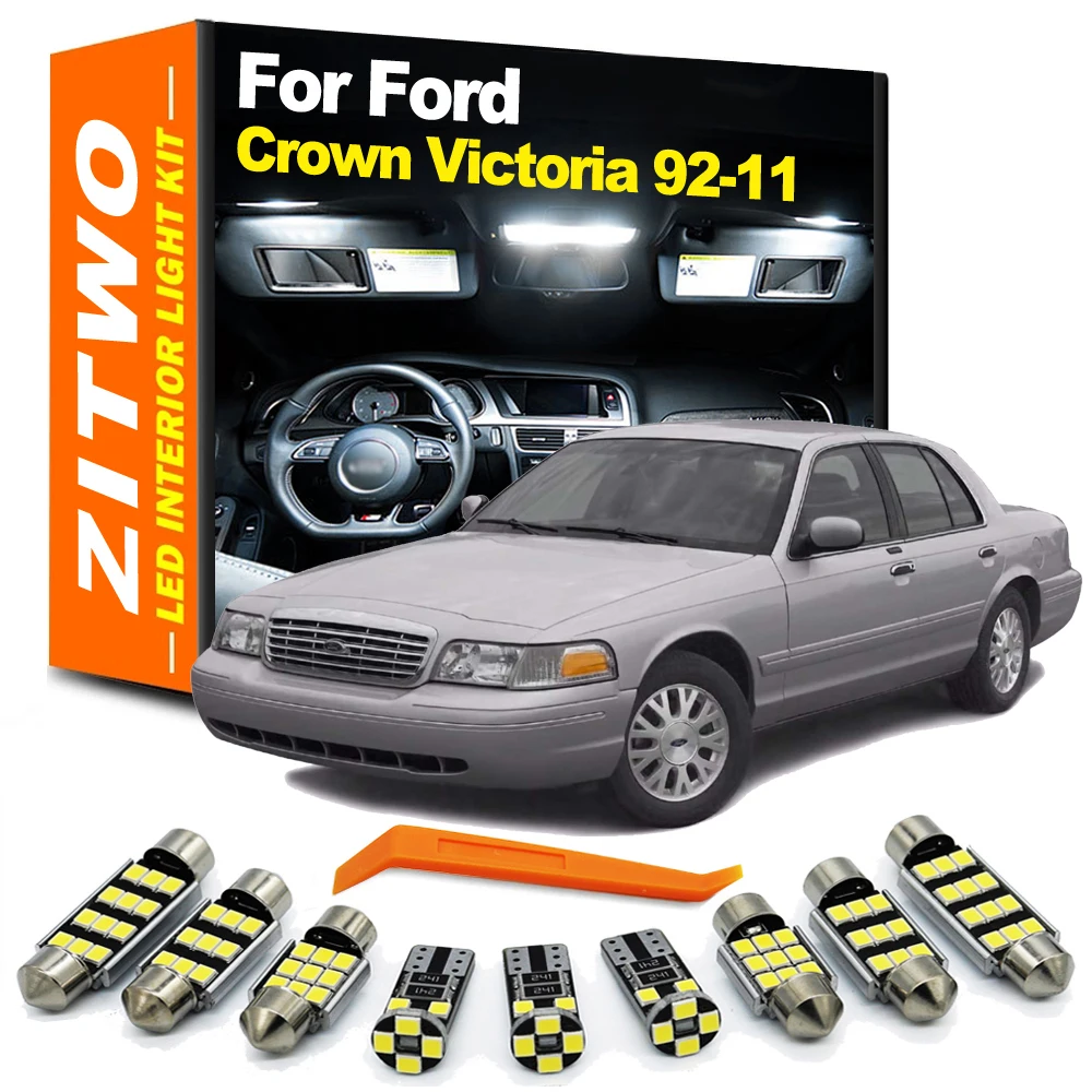 Kit de luces LED Canbus ZITWO para Ford Crown Victoria