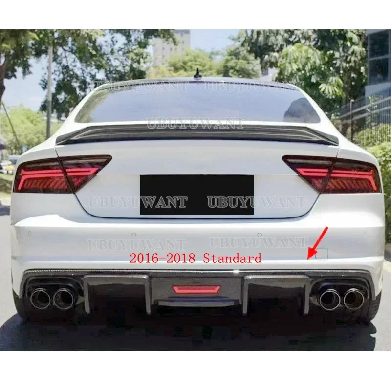Vista lateral mostrando el encaje en Audi A7 2018