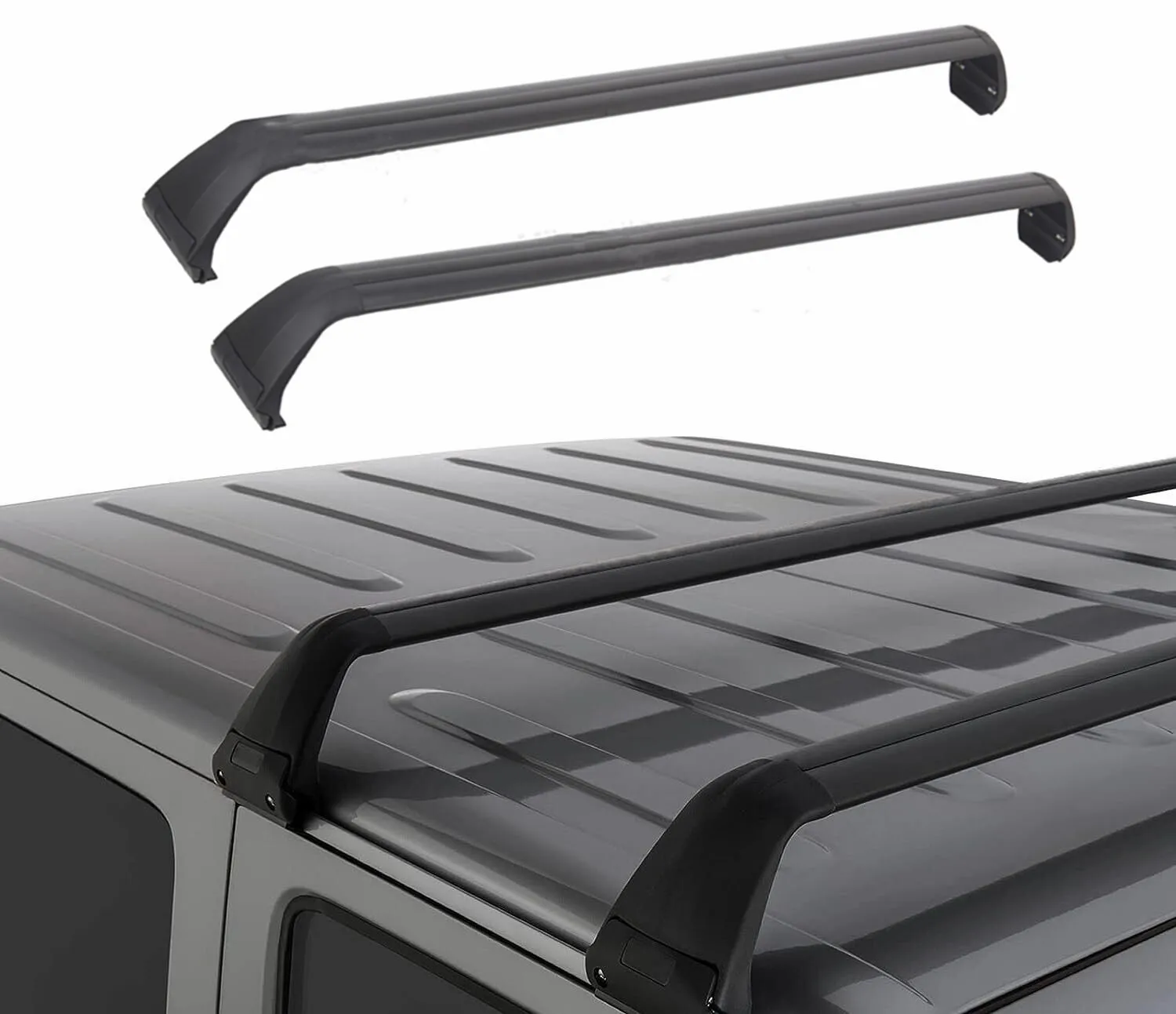 Barras cruzadas de aluminio para Jeep Wrangler
