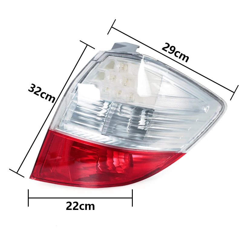 Luz trasera LED Honda Jazz vista lateral
