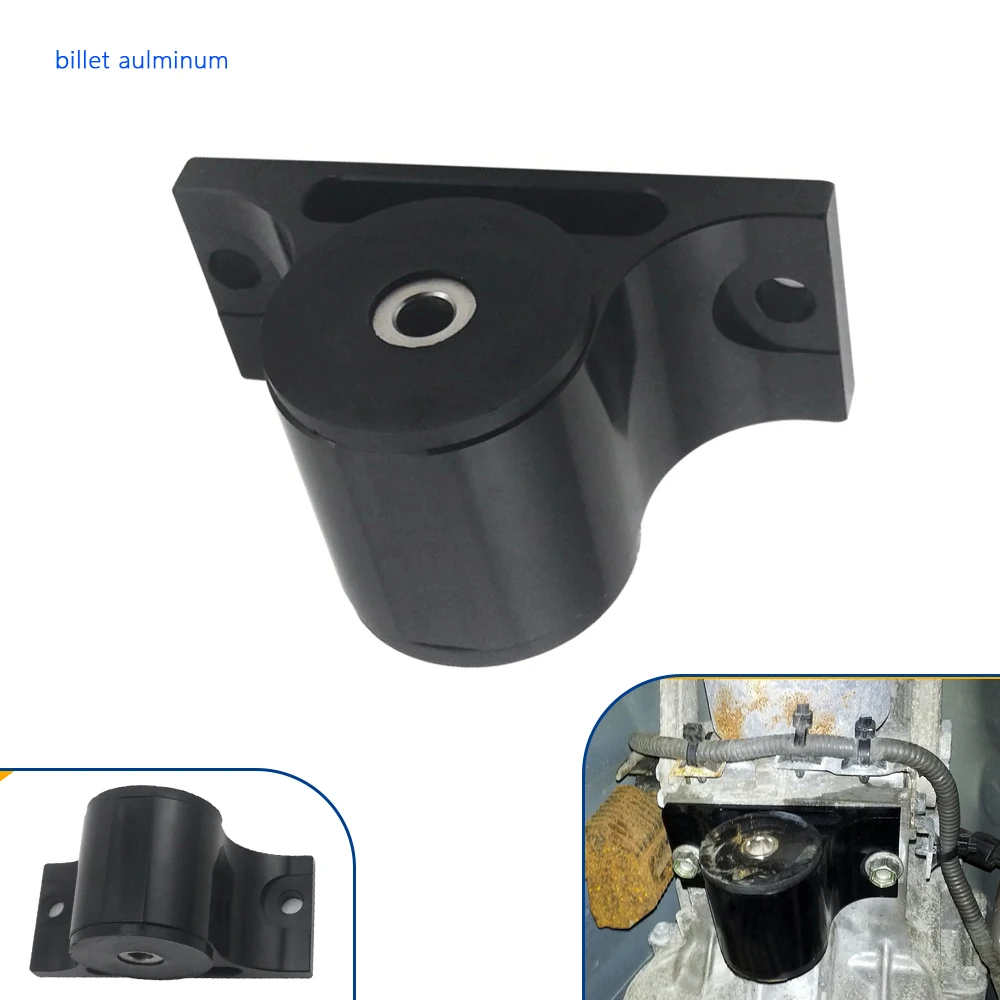 Soporte aluminio billet vista detalle