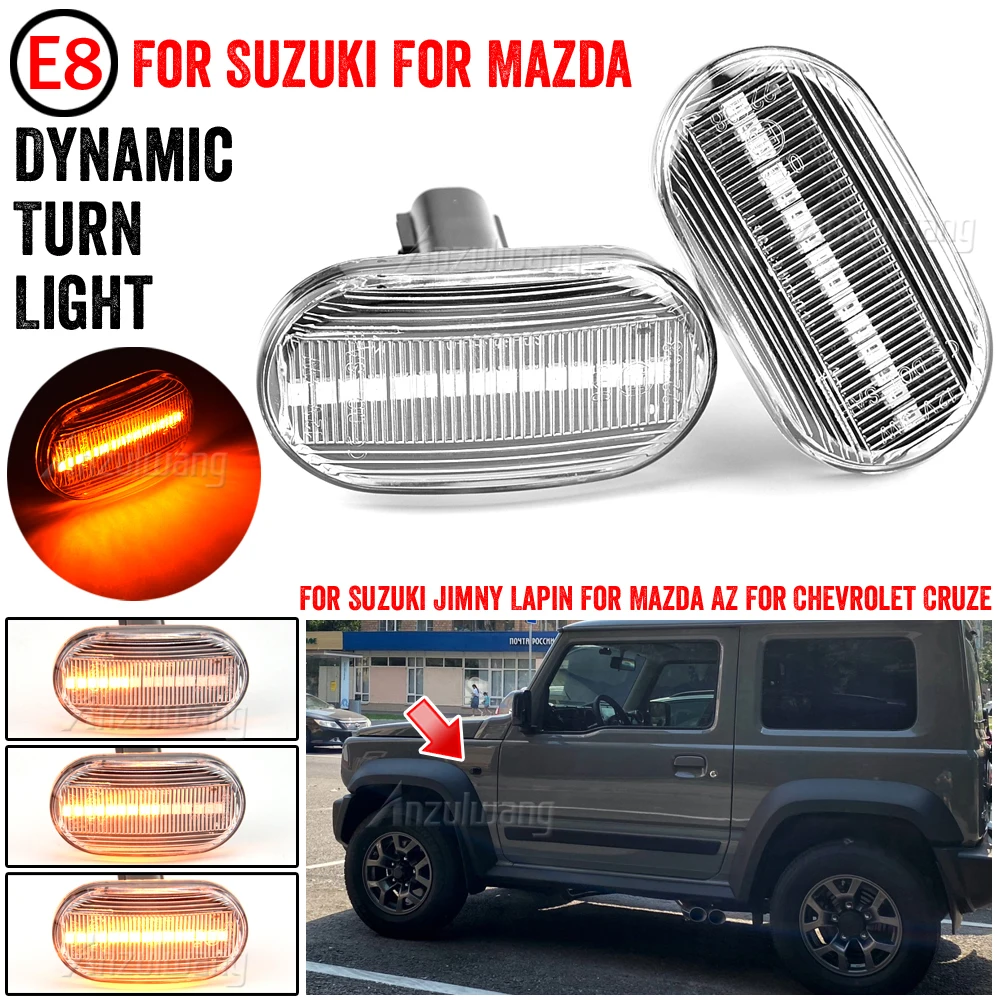 Marcador lateral LED en Suzuki Jimny Sierra JB74W