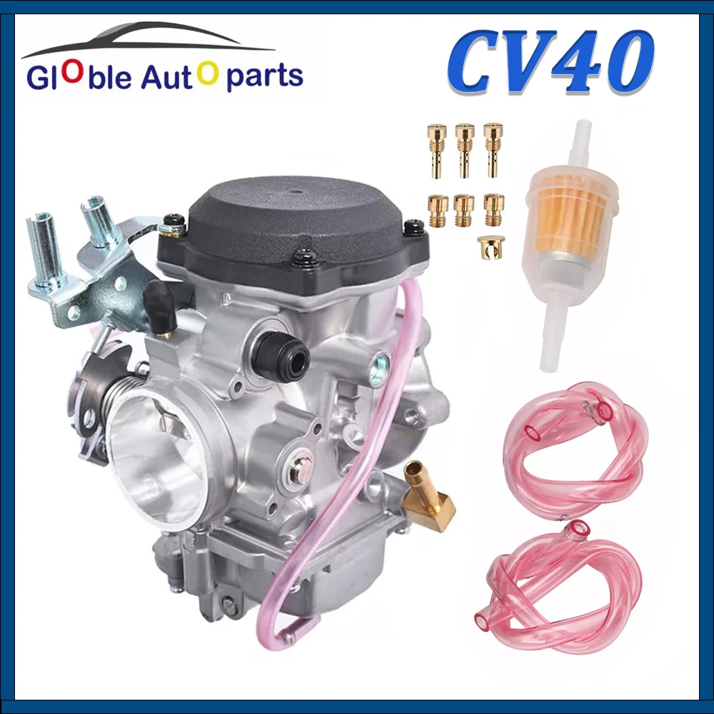 Carburador CV40 en primer plano