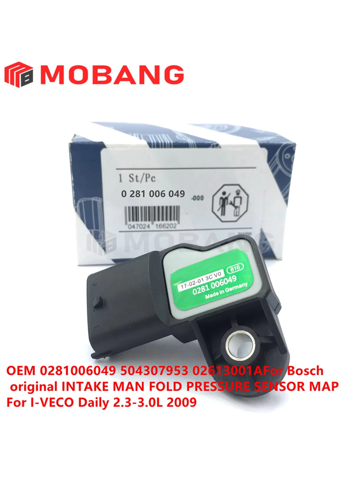 Sensor MAP 0281006049 Iveco Daily