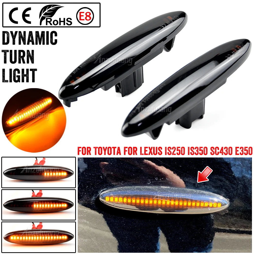 Intermitente LED secuencial con lente ahumada