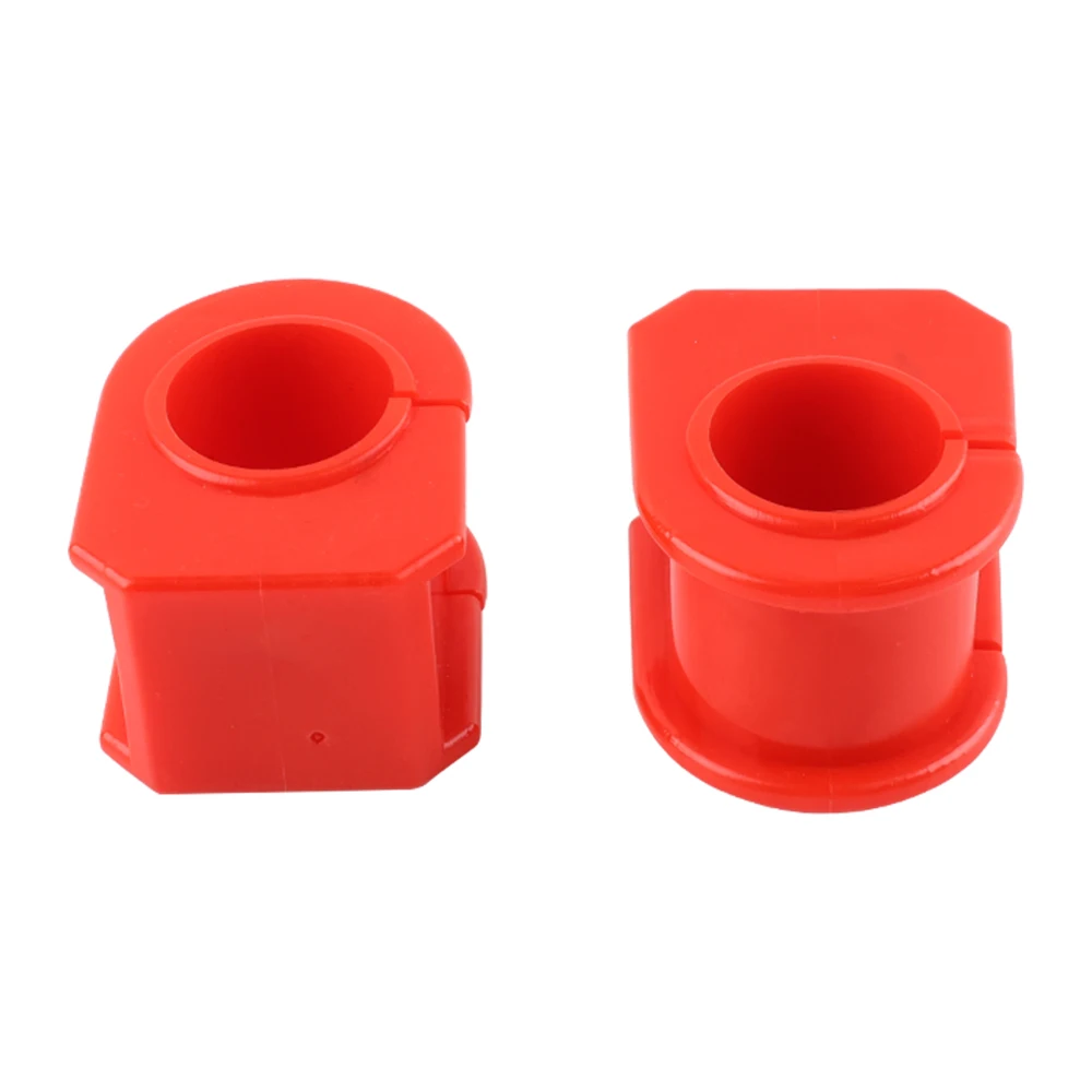 Par de bujes rojos para barra estabilizadora delantera