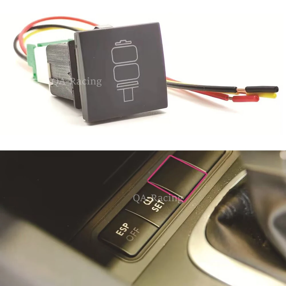 Interruptor LED rojo para VW Golf 6