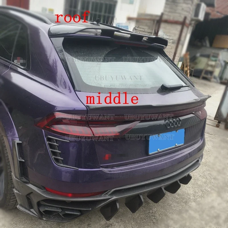 Detalle del ajuste en el Audi RS Q8