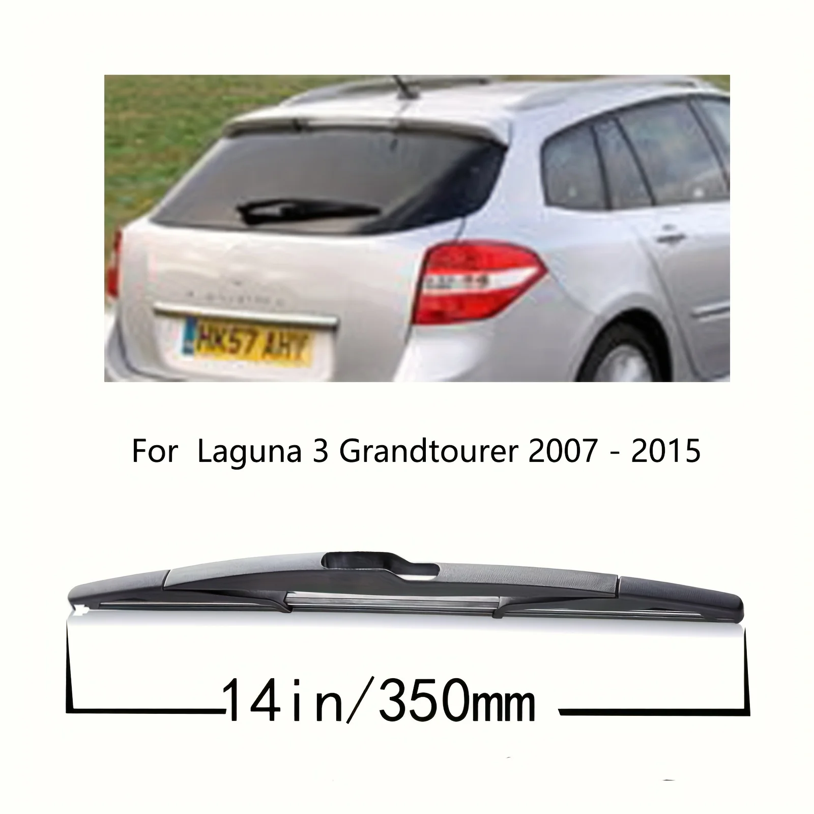 Limpiaparabrisas trasero para Renault Laguna 3 Grandtourer