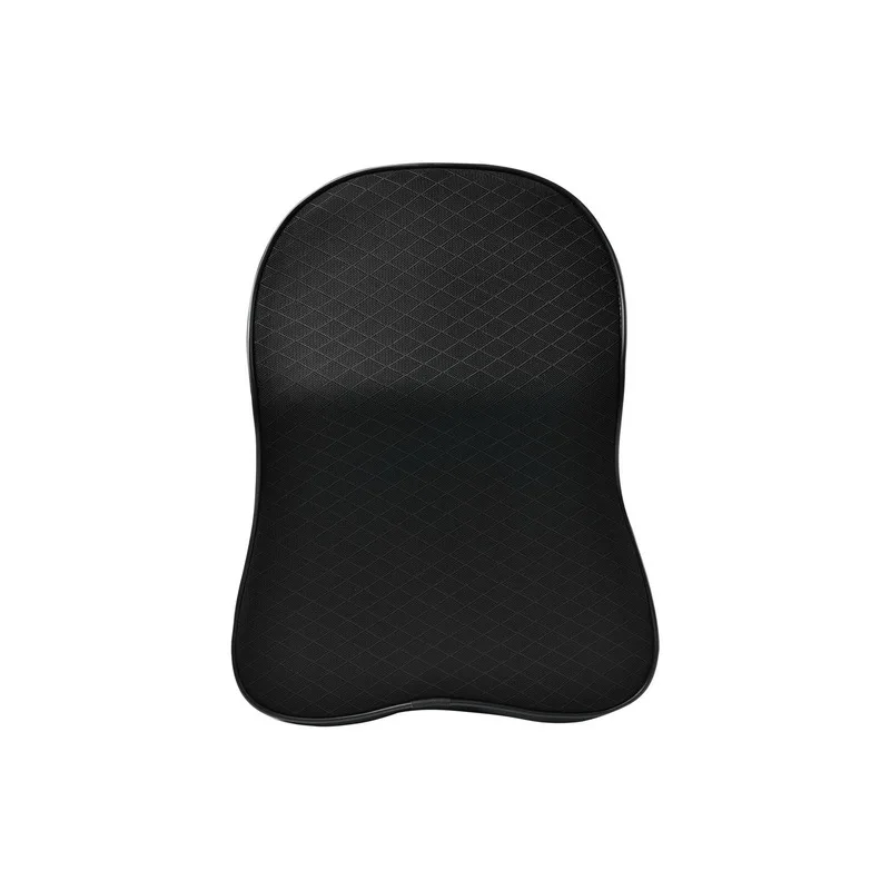 Almohada de viaje viscoelástica en uso