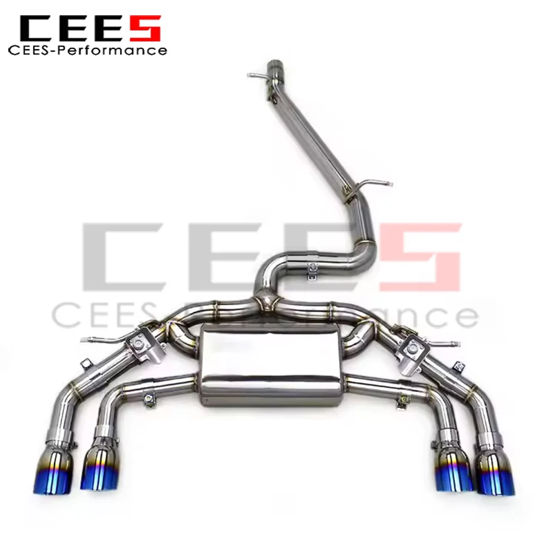 Escape de acero inoxidable para Golf
