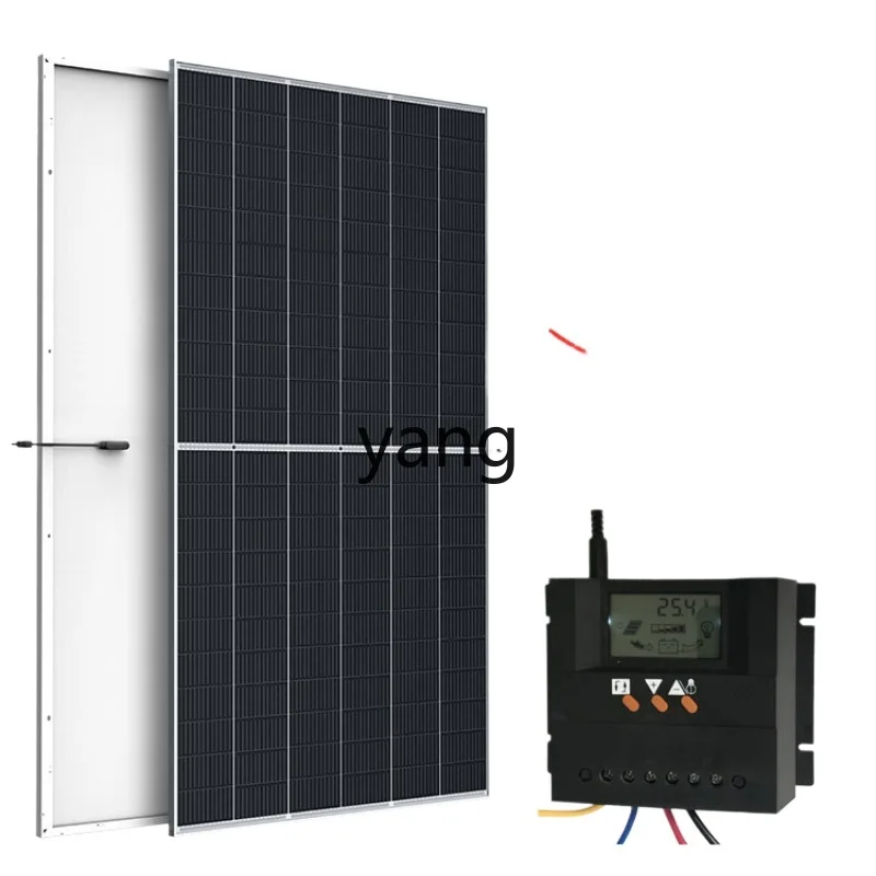 Panel solar de 200W en tejado