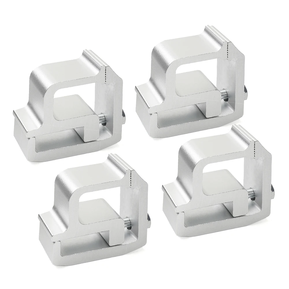 Abrazaderas de aluminio en riel de pickup