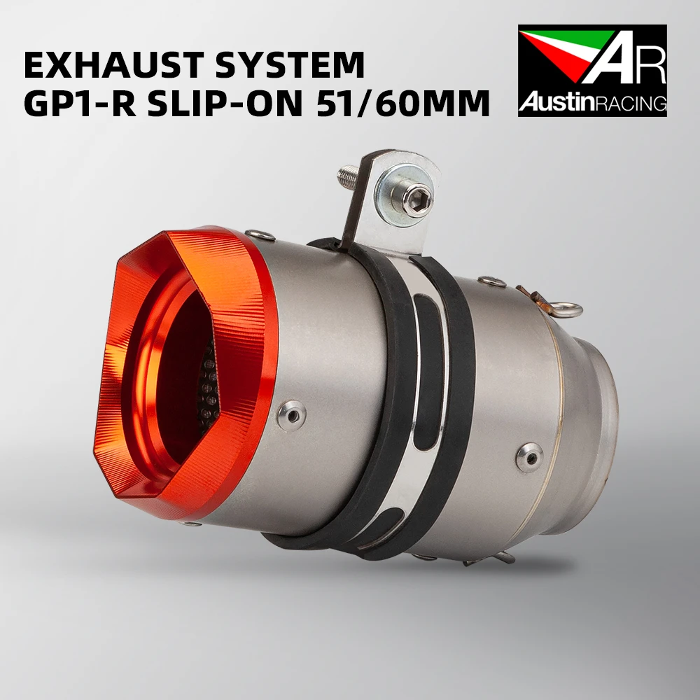 Sistema de escape AR Austin Racing GP1-R en acero inoxidable