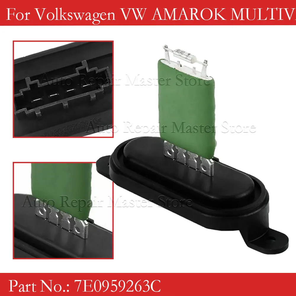 Resistencia ventilador calentador 7E0959263C para VW T5