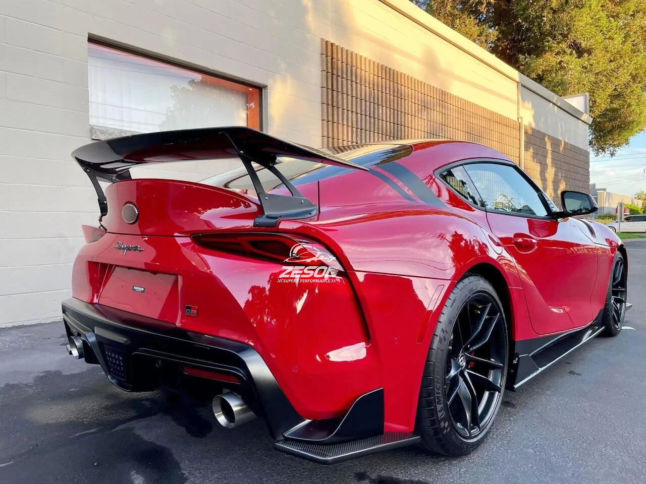 Alerón Voltex en Supra A90