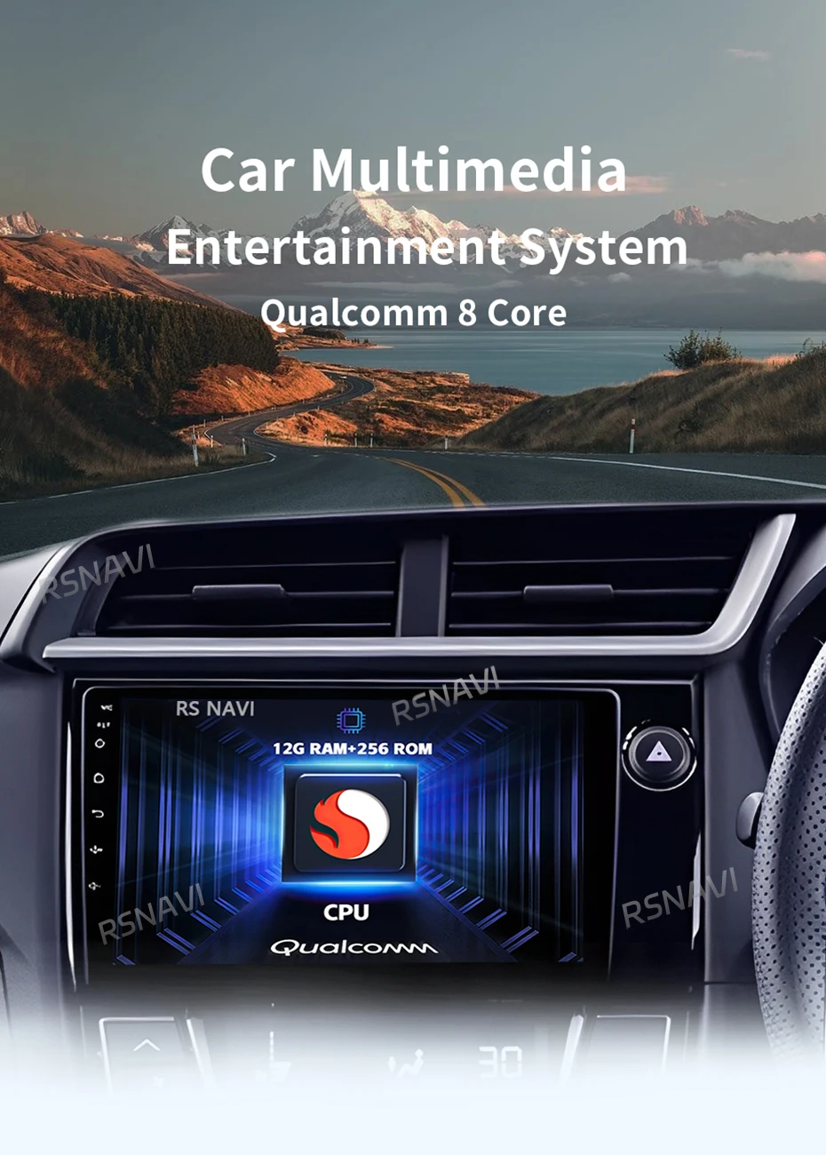 Radio Android 15 RSNAVI para Honda BRV
