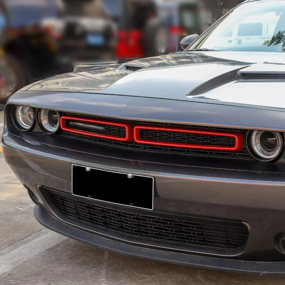 Insertos en rojo Brillante para Dodge Challenger