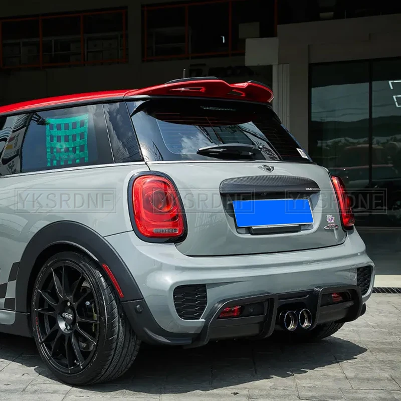 Difusor trasero JCW estilo fibra de carbono para Mini F56