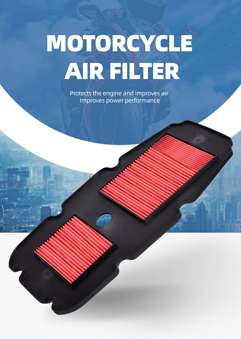 Filtro de aire ASDL en detalle
